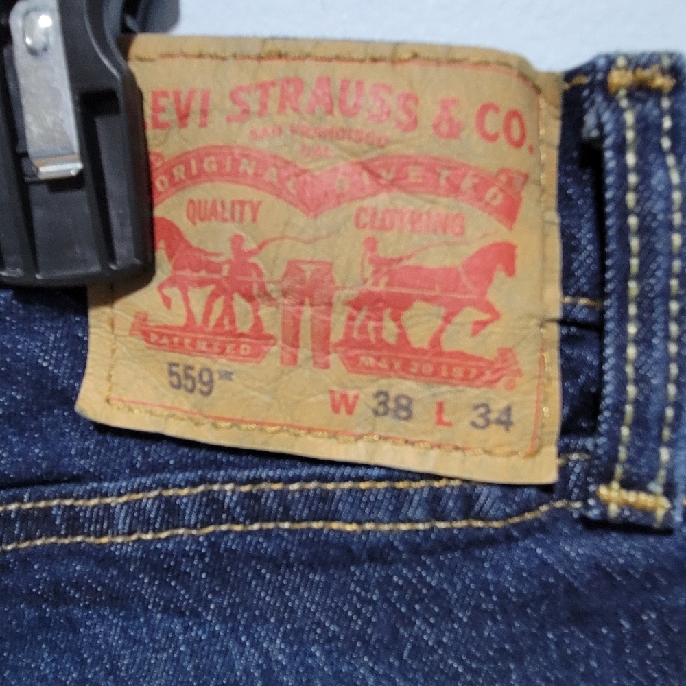 Levi's Men's Indigo Relaxed Jeans